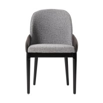 MWD-U12 Leather and Fabric Upholstered Chair
