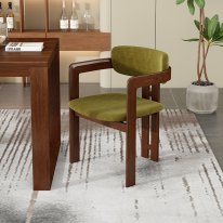 MWL-U07 Solid Wood Upholstered Chair