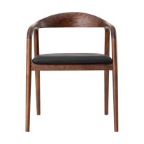 MWL-U03b Upholstered Seat Shumate Chair