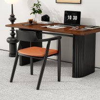 MWL-U04 Modern Light Luxury Solid Wood Armchair