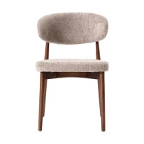 MWD-U07 Cream-style Upholstered Fabric Armless Chair