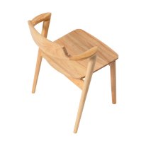 MWD-S05 Simple Full Solid Wood Accent Chair
