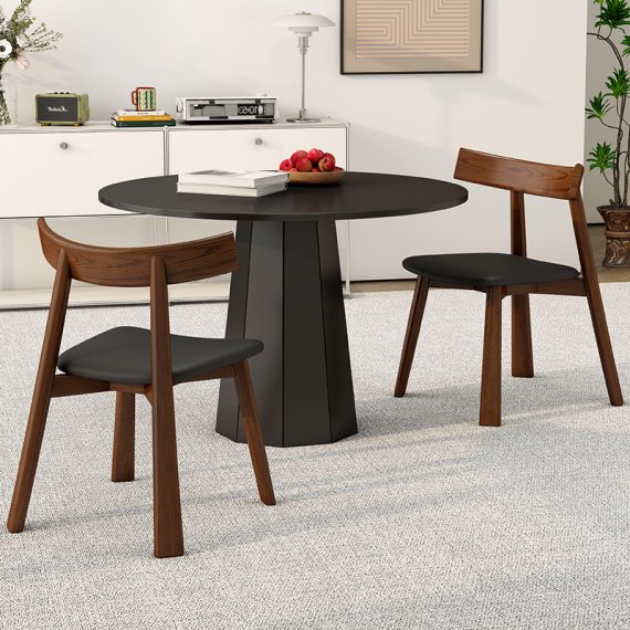 MWD-U08 Designer Leather Horn Chair