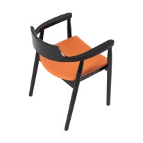 MWL-U04 Modern Light Luxury Solid Wood Armchair