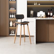 MWS-U01 American-Style Creative Backrest Bar Stool