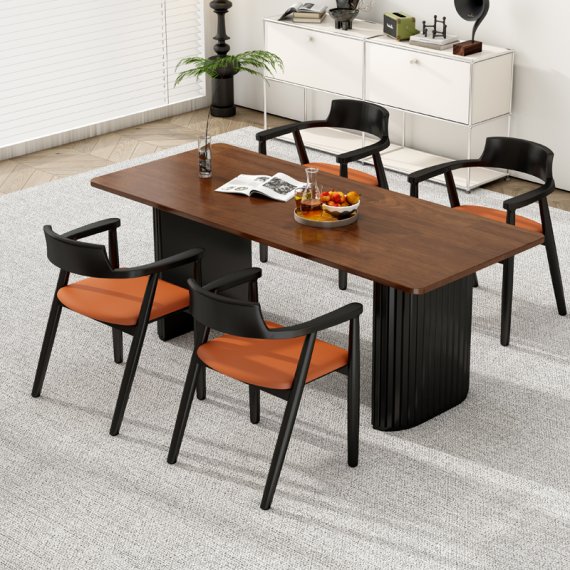 MWL-U04 Modern Light Luxury Solid Wood Armchair