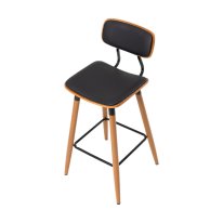 MWS-U01 American-Style Creative Backrest Bar Stool