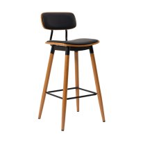 MWS-U01 American-Style Creative Backrest Bar Stool