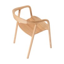 MWL-S03 Shumeite Chair with Solid Wood Surface