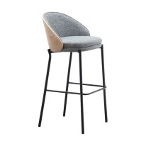 XSS-U04 Luxury Modern Upholstered Bar Stool