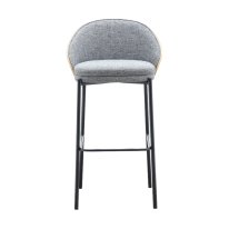 XSS-U04 Luxury Modern Upholstered Bar Stool