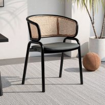 XSL-U09 Modern PP Chair Handwoven Rattan