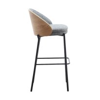 XSS-U04 Luxury Modern Upholstered Bar Stool