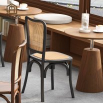 MWB-R11 Vintage Rattan Woven Chair