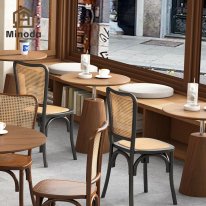 MWB-R11 Vintage Rattan Woven Chair