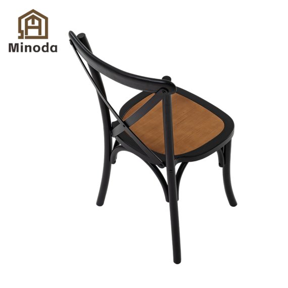 MWB-S12 Industrial-Style Cross-Back Chair