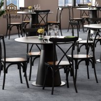 MWB-S12 Industrial-Style Cross-Back Chair